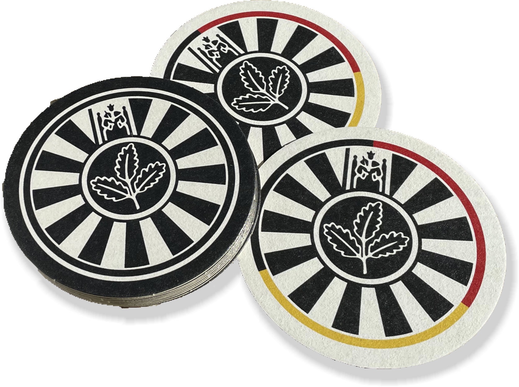 10er Pack Bierdeckel