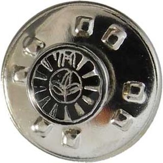 Pin 6mm silberfarben