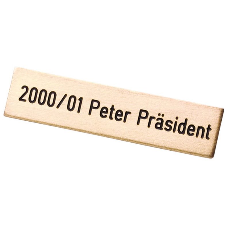 Plakette für Präsidentenkette